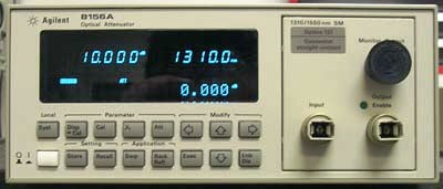 Keysight (Agilent) 8156A Optical Attenuator Mainframe