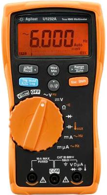 Keysight (Agilent) U1232A True RMS 6000 Count Handheld Digital Multimeter