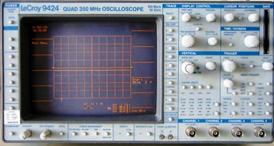 LECROY 9424 4 Ch 350 MHz Digital Oscilloscope