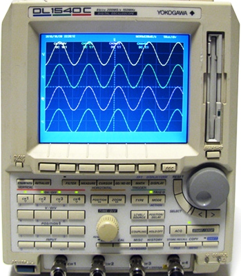 YOKOGAWA DL1540C-701530 4 Ch 150 MHz Digital Oscilloscope