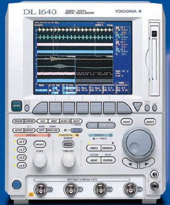 YOKOGAWA DL1640-701610 4 Ch 200 MHz SignalExplorer Digital Oscilloscope
