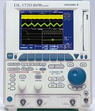 YOKOGAWA DL1720-701705 2 Ch 500 MHz SignalExplorer Digital Oscilloscope