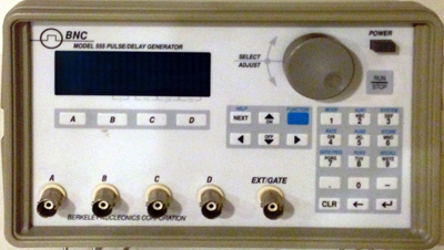 BERKELEY NUCLEONICS CORPORATION 555-4C 4 Ch Digital Delay-Pulse Generator