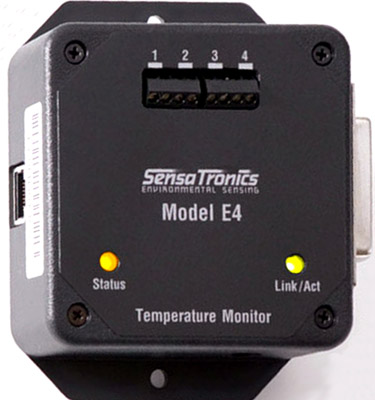 SENSATRONICS E4 4-Ch Temperature Monitor