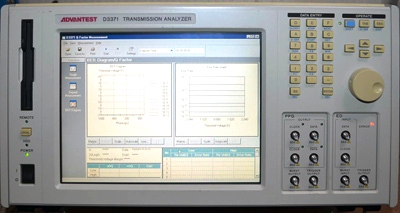 ADVANTEST D3371 3.6 GHz Transmission Analyzer