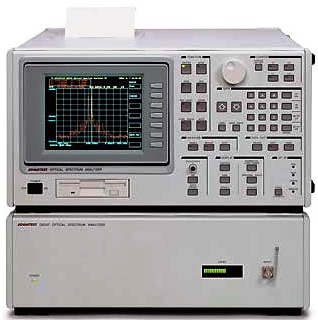 ADVANTEST Q8347 350 to 1750 nm  Optical Spectrum Analyzer