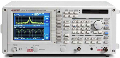 ADVANTEST R3132 3 GHz Portable Spectrum Analyzer