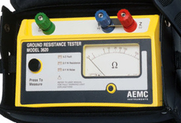 AEMC 3620 3-Point Analog Ground Resistance Tester