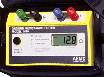AEMC 4610 4-Point Ground Resistance Tester