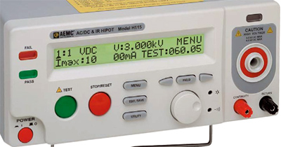 AEMC H115 5KV AC Withstanding Voltage / IR Tester