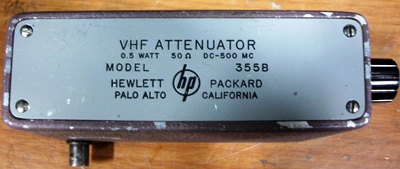 Keysight (Agilent) 355B Precision RF Attenuator