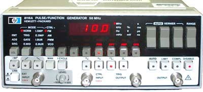 Keysight (Agilent) 8116A Pulse/Function Generator Keysight (Agilent) 8116A Pulse/Function Generator