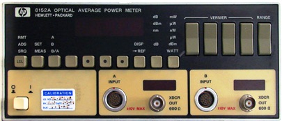Keysight (Agilent) 8152A Optical Average Power Meter