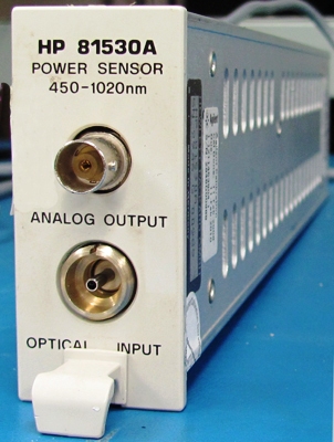 Keysight (Agilent) 81530A Si Optical Power Sensor Module