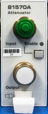 AGILENT 81570A 60 dB Variable Optical Attenuator Module
