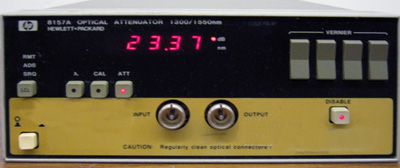 Keysight (Agilent) 8157A Variable Optical Attenuator