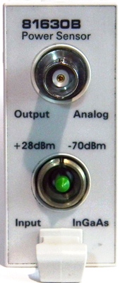 Keysight (Agilent) 81630B 970 to 1650 nm InGaAs Optical Power Sensor Module