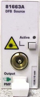 Keysight (Agilent) 81663A DFB Laser Source Module