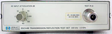Keysight (Agilent) 85044B 75 ohm Transmission/Reflection Test Set