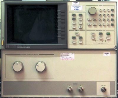 Keysight (Agilent) 8504A Lightwave Precision Reflectometer