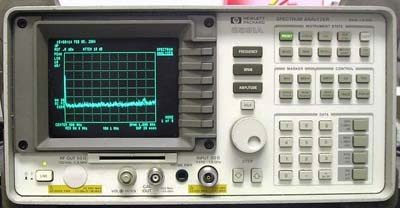 Keysight (Agilent) 8591A 1.8 GHz High Performance RF Spectrum Analyzer Keysight (Agilent) 8591A 1.8 GHz High Performance RF Spectrum Analyzer