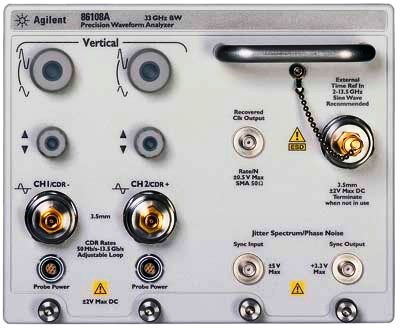 Keysight (Agilent) 86108A Precision Waveform Analyzer Plug-in Module