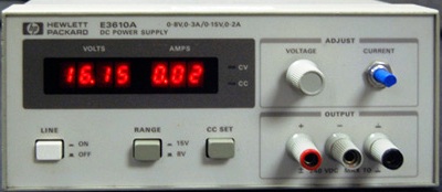 AGILENT E3610A Single-output Dual Range CV/CC DC Power Supply