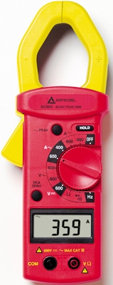 AMPROBE AC68C 600 Amp TRMS Clamp Type Digital Multimeter