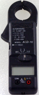 AMPROBE ACD-10 300 Amp LCD Digital Clamp-on Meter