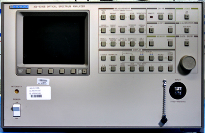 ANDO AQ-6310B 400 to 1750 nm  Optical Spectrum Analyzer