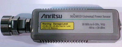 ANRITSU MA2481D 6 GHz True RMS Sensor
