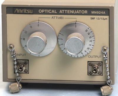 ANRITSU MN924A 65 dB SM Variable Optical Attenuator