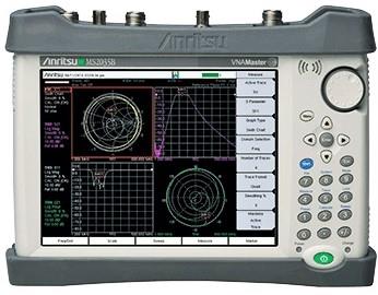 ANRITSU MS2035B 6 GHz VNA Master Handheld Vector Network/ Spectrum Analyzer