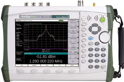 ANRITSU MS2722C 9 GHz Spectrum Master Handheld Spectrum Analyzer