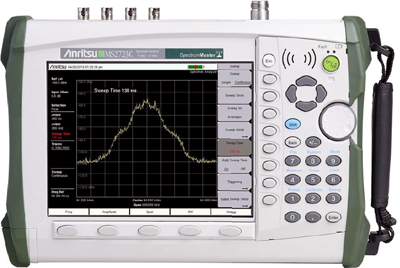 ANRITSU MS2723C 13 GHz Spectrum Master Handheld Spectrum Analyzer