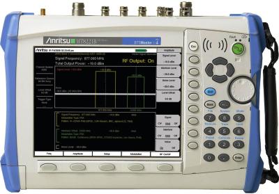 ANRITSU MT8221B 4 GHz BTS Master High Perf. Handheld Base Station Analyzer