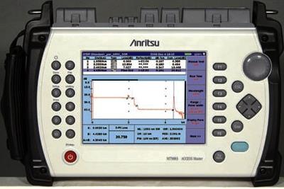 ANRITSU MT9083A1 ACCESS Master OTDR Enhanced Display