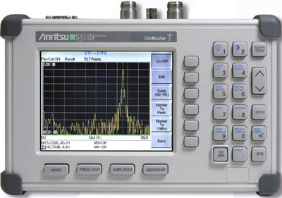 ANRITSU S311D Site Master Antenna and Cable Analyzer