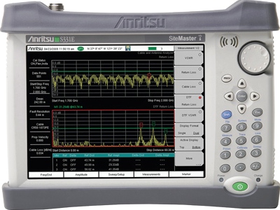 ANRITSU S331E 4 GHz Site Master Cable and Antenna Analyzer