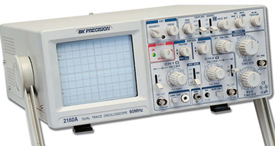 BK PRECISION 2160A 2 Ch 60 MHz Analog Oscilloscope