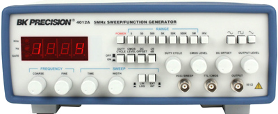 BK PRECISION 4012A 5 MHz Sweep Function Generator