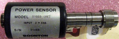 BOONTON 51033(6E) 18 GHz Dual Diode Sensor