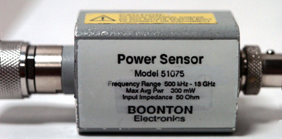 BOONTON 51075 18 GHz Wide Dynamic Range Power Sensor