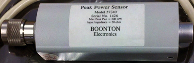 BOONTON 57340 40 GHz Peak Power Sensor