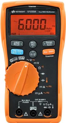 KEYSIGHT U1233A True RMS 6000 Count Handheld Digital Multimeter