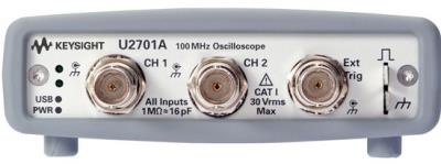 KEYSIGHT U2701A 2 Ch 100 MHz USB Modular Oscilloscope