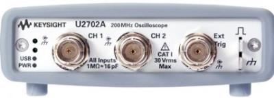 KEYSIGHT U2702A 2 Ch 200 MHz USB Modular Oscilloscope