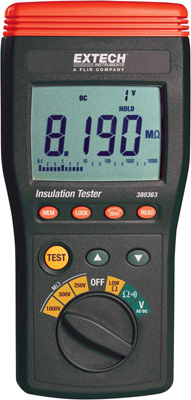 EXTECH INSTRUMENTS 380363 Digital Insulation Tester / Megohmmeter