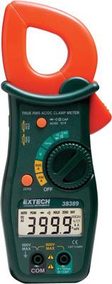 EXTECH INSTRUMENTS 38389 600 Amp True RMS AC/DC Clamp Meter