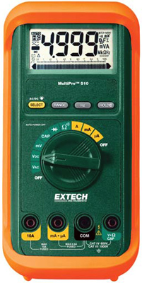 EXTECH INSTRUMENTS MP510 Autoranging Digital MultiMeter with RS-232 